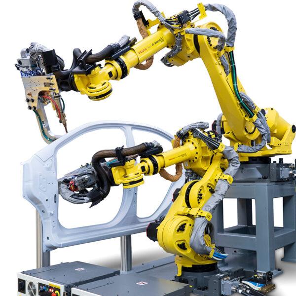 Silverlake Automation- spot welding Fanuc robotics